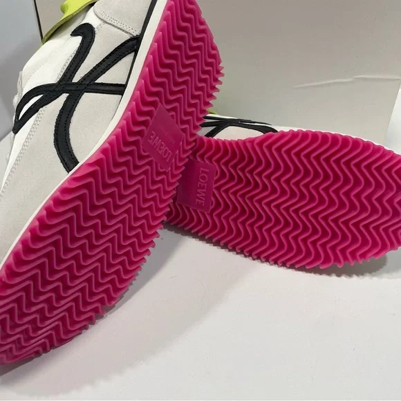 Loewe White and Pink Women’s Sneakers - Picture 4 of 4